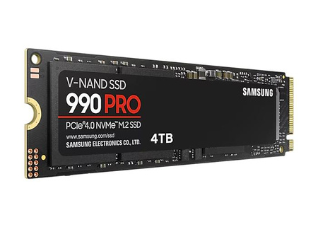 Samsung 990 PRO Series NVMe SSD, PCIe 4.0 M.2 Typ 2280 - 4 TB