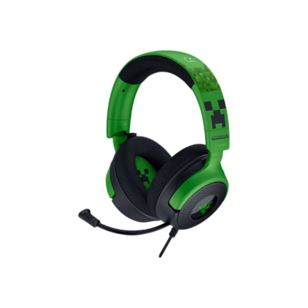 Razer Gaming Headset | Kraken V4 X | Wired | Over-Ear | Microphone | Minecraft Edition