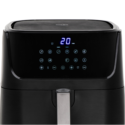 Adler AD 6317 Air Fryer Oven, 12 programs, 5.5 L, Black