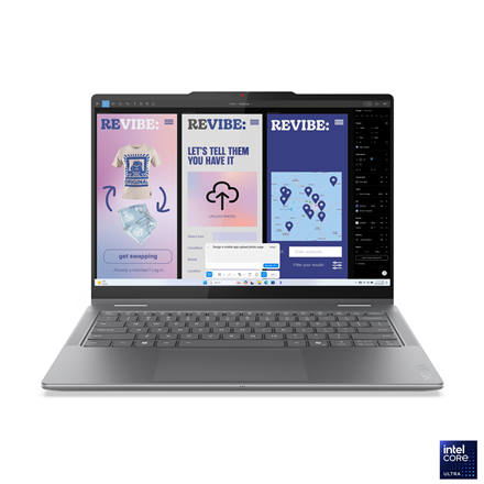 Lenovo Yoga 7 2-in-1 14ILL10 14 2.8K WQXGA+ Touch ULT7-258V/32GB/1TB/Intel Arc 140V/WIN11 Home/ENG Backlit kbd/Luna Grey/2Y Warranty | Lenovo Yoga 7 2-in-1 14ILL10 | Luna Grey | 14 " | OLED | Touchscreen | WQXGA+ | 2880 x 1800 pixels | Glossy | Intel Core