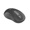 Logitech Signature M650 L Left Wireless Mouse, RF Wireless + Bluetooth, 2000 DPI, Graphite | Logitech
