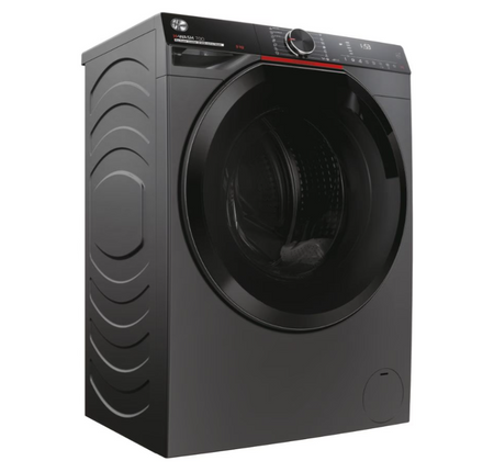 Hoover Washing Machine | H7W4 49MBCR-S | Energy efficiency class A | Front loading | Washing capacity 9 kg | 1400 RPM | Depth 51 cm | Width 60 cm | Digit | Steam function | Wi-Fi | Black