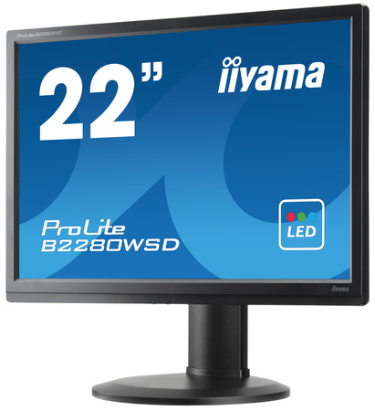 iiyama 22&amp;quot; TN B2280WSD (GWARANCJA ZERO MARTWYCH PIXELI)