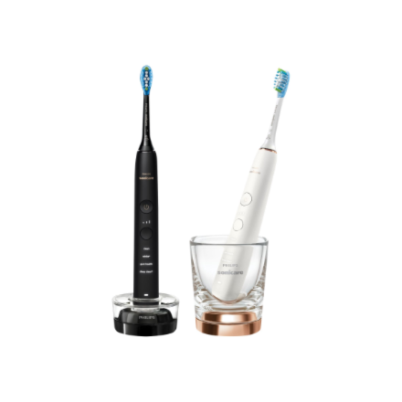 Philips HX9914/57 Sonicare ProtectiveClean 5100 Duo Electric toothbrushes, White and Dark Blue