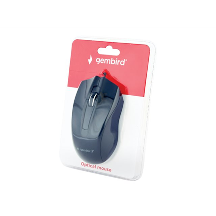 Gembird Optical Mouse MUS-3B-01 USB Optical mouse Black