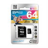 Silicon Power Elite UHS-I 64 GB, MicroSDXC, Flash memory class 10, SD adapter