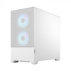 Fractal Design Pop Mini Air RGB Clear Tint Micro-ATX-Gehäuse, Tempered Glass - weiß