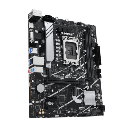 ASUS Prime B760M-K, Intel B760 Mainboard, Sockel 1700, DDR5