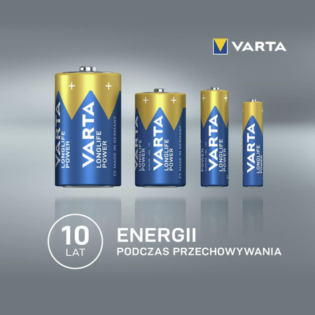 BATERIE ALKALICZNE VARTA R6 (AA) LONGLIFE POWER 24szt PREMIUM BOX