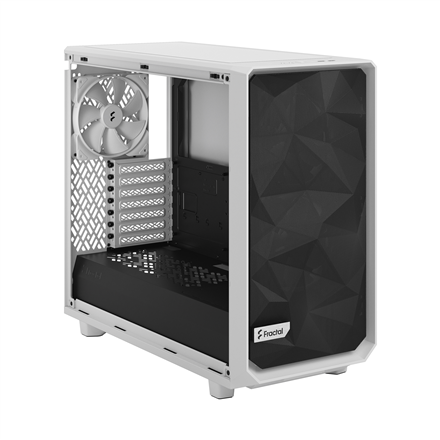 Fractal Design Meshify 2 Lite TG Clear Side window White E-ATX Power supply included No