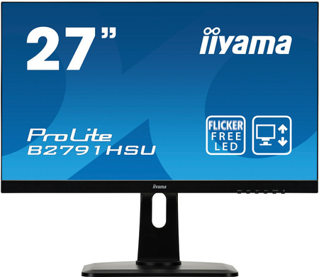 iiyama 27&amp;quot; TN B2791HSU-B1 (GWARANCJA ZERO MARTWYCH PIXELI)