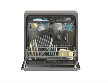 Candy Dishwasher | CP 8F9FFA | Free standing | Width 55 cm | Number of place settings 8 | Number of programs 8 | Energy efficiency class F | Display | Antracite