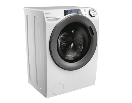 Candy Washing Machine with Dryer | RPW 41066BWMR8-S | Energy efficiency class A/D | Front loading | Washing capacity 10 kg | 1400 RPM | Depth 58 cm | Width 60 cm | Display | Digit | Drying system | Drying capacity 6 kg | Steam function | White