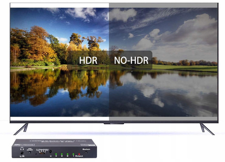 SWITCH HDMI 2.0 4x1 ROZDZIELA EKSTRAKTOR ATMOS 7.1