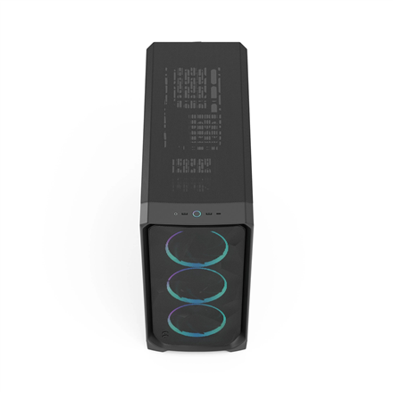 Fractal Design Meshify 3 XL | Black RGB TG Light Tint | Mid-Tower | Power supply included No | ATX