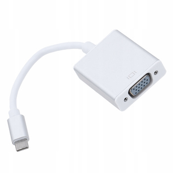 ADAPTER USB C do VGA KABEL PRZEJŚCIÓWKA MacBook