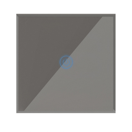 SMART WYŁĄCZNIK ŚWIATŁA WIFI pojedynczy szary ART oem