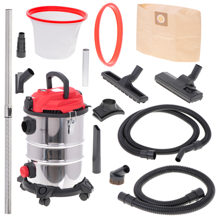 Camry Professional industrial Vacuum cleaner CR 7045 Bagged Wet suction Power 3400 W Dust capacity 25 L Red/Silver