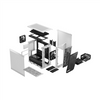 Fractal Design Meshify 2 Mini Micro-ATX Gehäuse - Tempered Glass, weiß