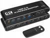 KONSOLA KVM HDMI 2.0 Przełącznik Switch 2 monitory