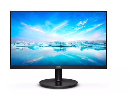 Philips | LCD monitor | 222V8LA/00 | 21.5 inch (54.6 cm) " | VA | FHD | 16:9 | 75 Hz | 4 ms | 1920 x 1080 pixels | 250 cd/m² | Headphone out | HDMI ports quantity 1 | Black