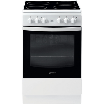 INDESIT Cooker IS5V8GMW/E	 Hob type Vitroceramic Oven type Electric White Width 50 cm Grilling 57 L Depth 60 cm