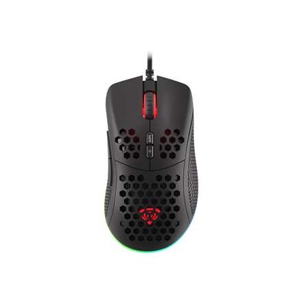 Genesis | Gaming Mouse | Wired | Krypton 555 | Optical | Gaming Mouse | USB 2.0 | Black | Yes
