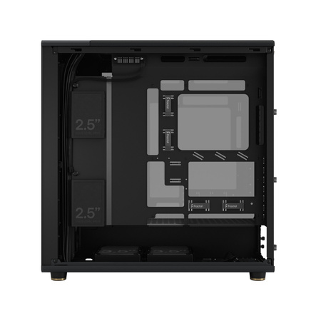Fractal Design PC Case | North XL | RC Charcoal Black TG Dark | ATX/mATX | Power supply included No