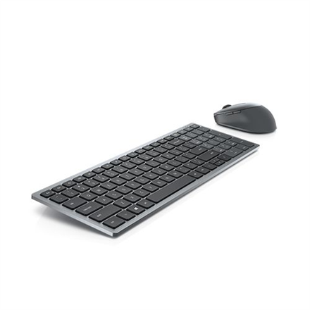 Dell Keyboard and Mouse KM7120W Keyboard and Mouse Set Wireless Batteries included US Wireless connection Numeric keypad Titan Gray Bluetooth