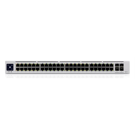 Ubiquiti Switch UniFi 48xRJ45 GBit/4xSFP+ Managed PoE+ 600W Gen2 19" Rack-Mountable, 1,3" Touchscreen