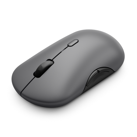 Lenovo 700 Multi-Device Wireless Silent Mouse | Wireless | 2.4G, Bluetooth 5.3 | Luna Grey