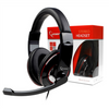 Gembird MHS-001-GW Stereo headset 3.5 mm, Glossy black, Built-in microphone