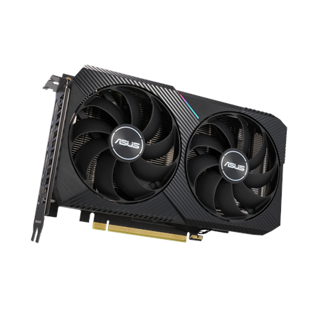 Asus DUAL-RTX3060-O12G-V2 LHR version NVIDIA, 12 GB, GeForce RTX 3060, GDDR6, PCI Express 4.0, HDMI ports quantity 1, Memory clock speed 15000 MHz