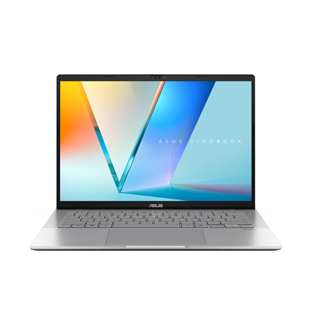Asus Vivobook S14 | Cool Silver | 14 " | IPS | WUXGA | 1920 x 1200 pixels | Anti-glare | Intel Core i5 | i5-13420H | 16 GB | DDR5 | Solid-state drive capacity 512 GB | Intel UHD Graphics | Windows 11 Home | 802.11ax | Bluetooth version 5.3 | Keyboard lang
