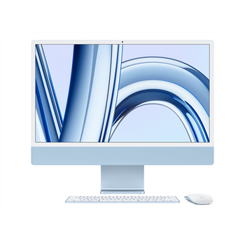 Apple iMac 24” 4.5K Retina, Apple  M3 8C CPU, 10C GPU/8GB/256GB SSD/Blue/SWE Apple