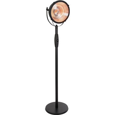 SUNRED Heater RSS19, Indus Bright Standing Infrared 2100 W Black IP54