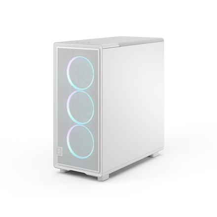 Fractal Design Epoch White RGB TG Clear tint PC-Gehäuse, Midi-Tower, ATX, Tempered Glass - weiß