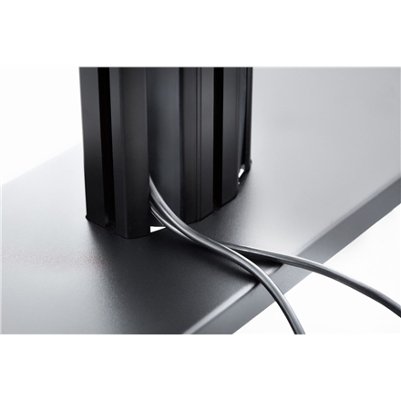 EDBAK Floor stand | TRV200 Videoconferencing Trolley | Tilt | 75-86 " | Maximum weight (capacity) 120 kg | Black