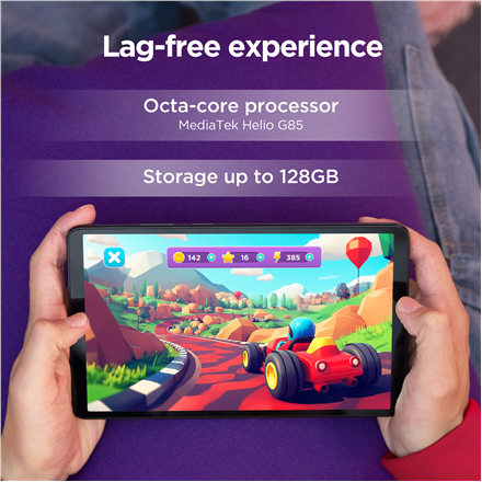 Lenovo Tab One Wi-Fi (without power adapter) | ZAF00254SE | 11 " | Luna Grey | IPS | 1340 x 800 pixels | MediaTek | Helio G85 | 4 GB | Soldered LPDDR4x | 64 GB | Wi-Fi | Front camera | 2 MP | Rear camera | 8 MP | Bluetooth | 5.3 | Android | 14 or Later | 