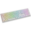 Klawiatura do gier bezprzewodowa Ducky Zero 6108 Pure White - MX2A Brown (US) 