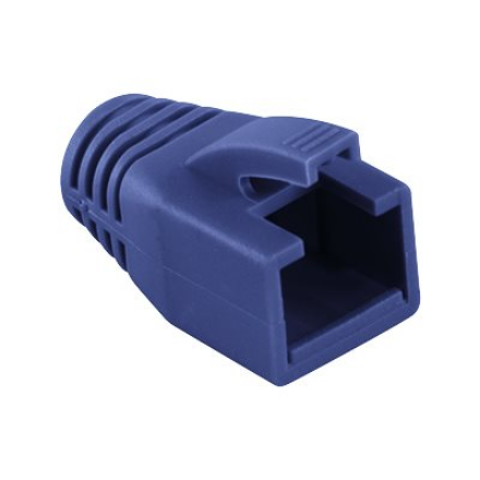 Logilink | RJ45 Plug Strain Relief Boot, 8.0mm (50 pcs.) | MP0035B | Blue