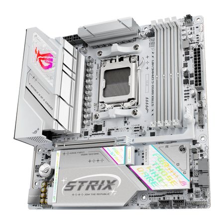 Asus ROG STRIX B850-G GAMING WIFI | Processor family AMD | Processor socket AM5 | DDR5 | Supported hard disk drive interfaces SATA, M.2 | Number of SATA connectors 2