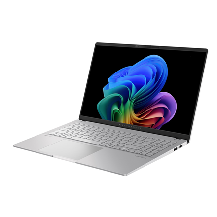 Asus Vivobook S S5507QA-MA112W | Cool Silver | 15.6 " | OLED | 3K | 2880 x 1620 pixels | Glossy | Snapdragon X Elite | X1E 78 100 | 32 GB | LPDDR5X | Solid-state drive capacity 1000 GB | Qualcomm Adreno GPU | Windows 11 Home | 802.11be | Bluetooth version