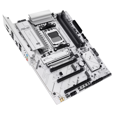 Asus B650E MAX GAMING WIFI W | Processor family AMD | Processor socket AM5 | DDR5 | Supported hard disk drive interfaces SATA, M.2 | Number of SATA connectors 4