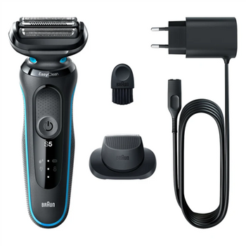 Braun Shaver 51-M1200s Operating time (max) 50 min, Wet & Dry, Black/Mint