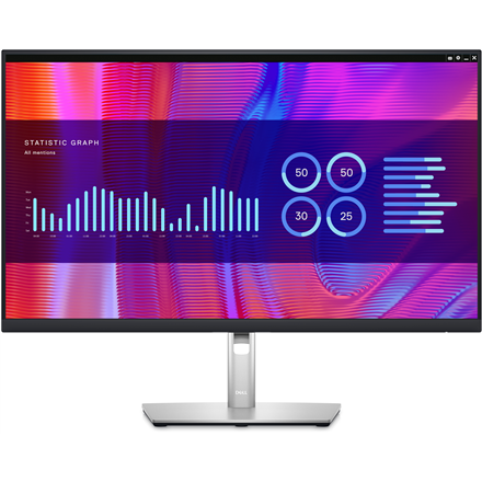 Dell USB-C Hub Monitor P2723DE 27 " IPS QHD 2560 x 1440 16:9 5 ms 350 cd/m² Black 60 Hz HDMI ports quantity 1