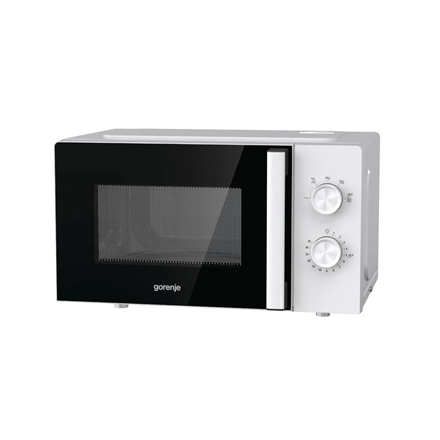 Gorenje Microwave Oven MO20E1WH Free standing 20 L 800 W Grill White