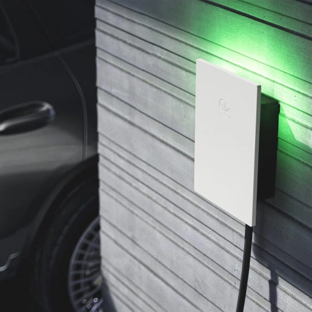 Zielona Stacja Ładowania Front for GW 2 Pro - Stone White