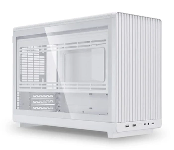 Lian Li DAN Cases A3-mATX Left Side Tempered Glass Panel - White