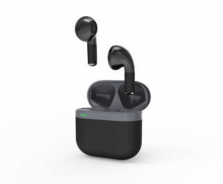 Słuchawki douszne Gembird TWS z mikrofonem czarno-szare